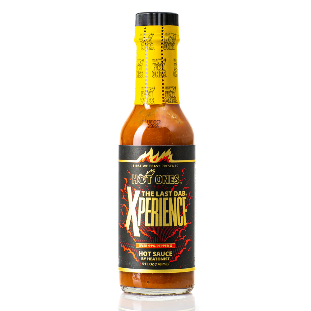 Hot Ones The Last Dab Xperience pekoča omaka ja pravo doživetje za vsakega, ki išče pekoči izziv.