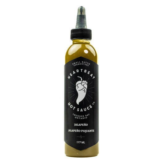 Heartbeat Jalapeño je blaga zelena omaka z Jalapeño čiliji in citrusnim okusom, popolna za vsakodnevno uporabo.