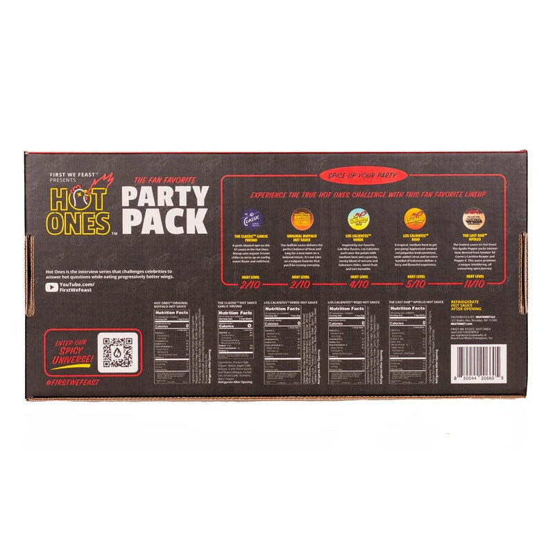Hot Ones Fan Favorite Party komplet