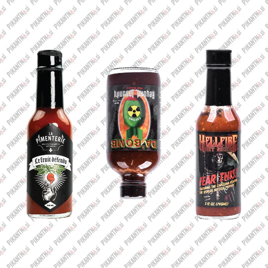 Komplet ekstremno pekočih omak