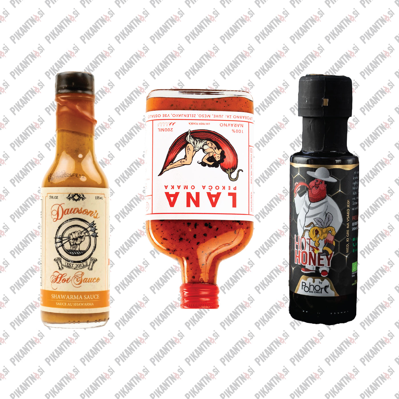 Komplet rahlo pekočih omak