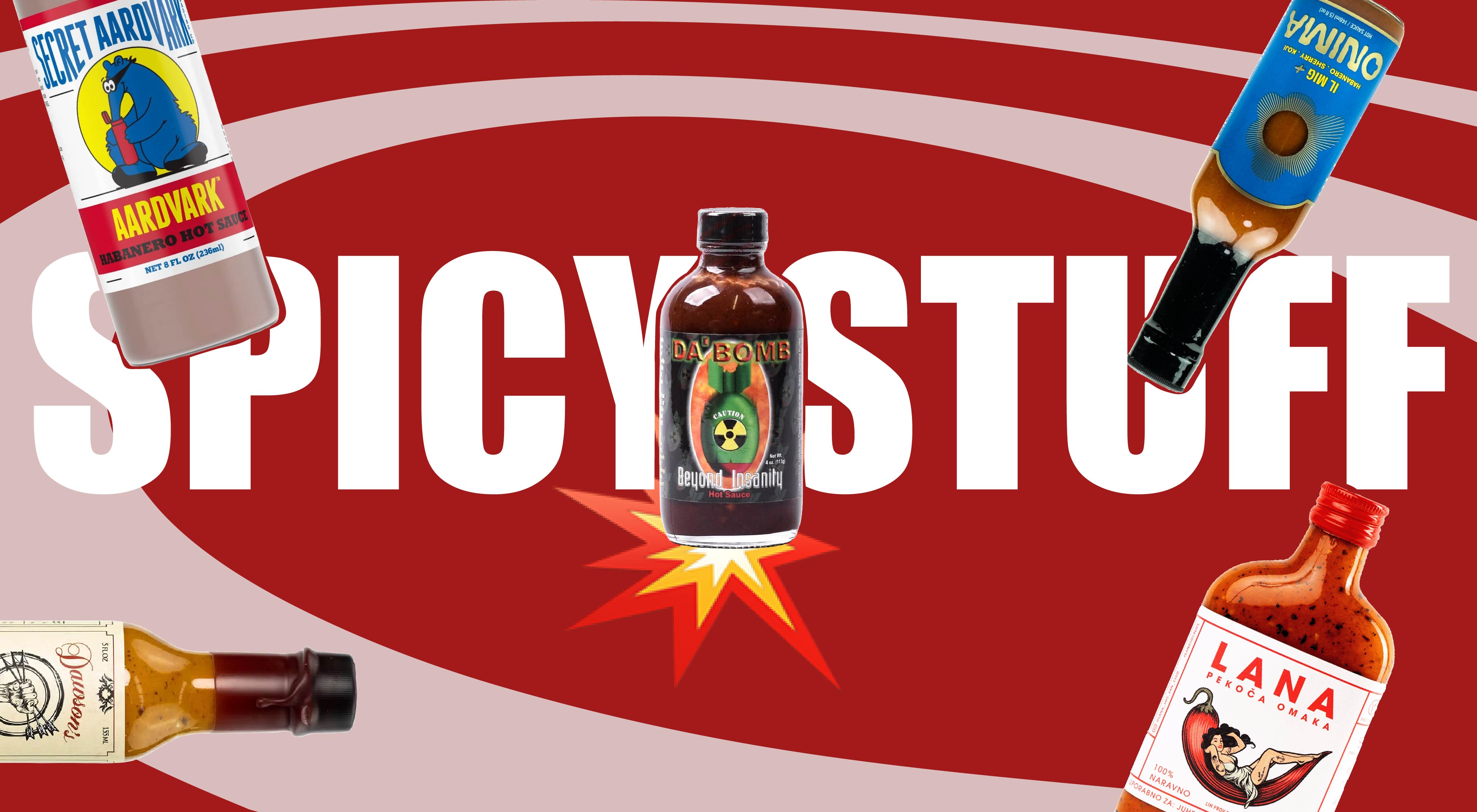 Pikantne pekoče omake v ponudbi