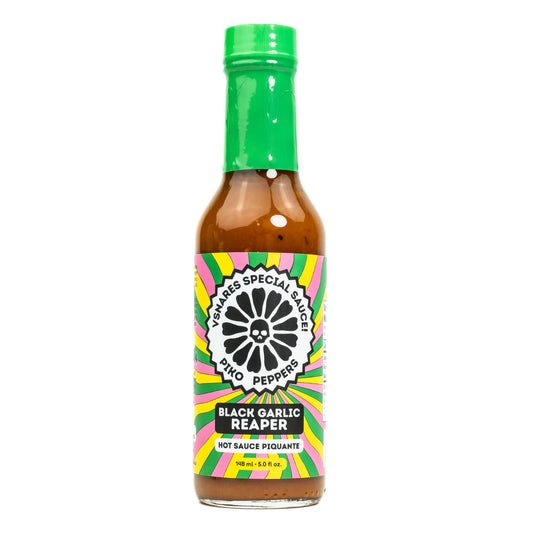 Piko Peppers Vsnares iz Kanade, z izjemno mešanico Carolina Reaper, Chocolate Habanero, česna, paradižnika in italijanskih okusov.